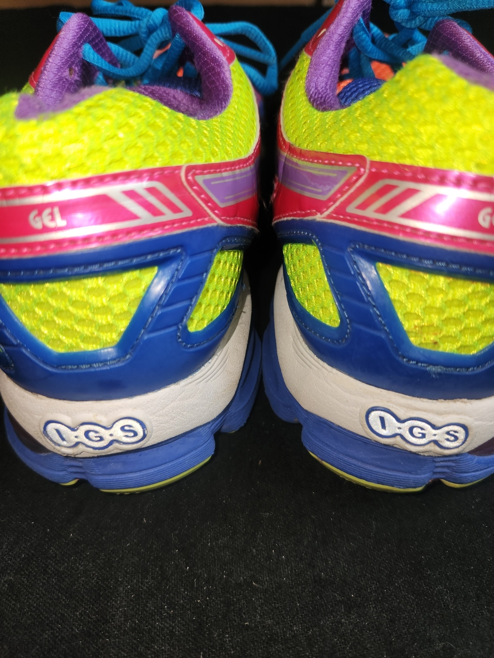 ASICS Purple, Blue & Teal Women's Sneaker Interior - Picture 6 of 9